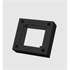 Cadre montage surface pour touche Waltz/S-Series, noir