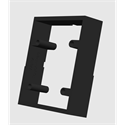 Cadre montage surface pour touche Waltz-Touch+ pad, noir