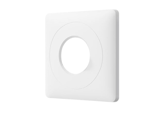 Cadre plast.pour détecteur CSBP-04/00.1.00, blanc