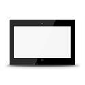 Control 16 Verre frontal noir sans logo PEAKnx