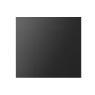 Couvercle Waltz, 2 touches, métal, non gravé, Blanc Couvercle Waltz, 2 touches, métal, non gravé, Blanc