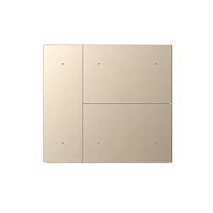 Couvercle Waltz, 6 touches, métal, point, or