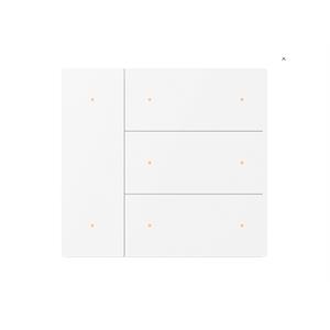 Couvercle Waltz, 8 touches, métal, point, Blanc