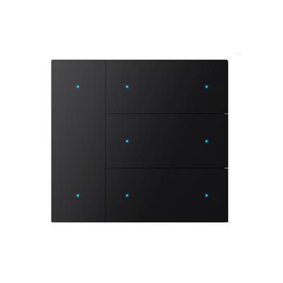 Couvercle Waltz, 8 touches, métal, point, noir Couvercle Waltz, 8 touches, métal, point, noir