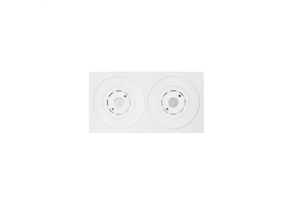 DOUBLE ANNEAU CARRE ACCESSOIRE POUR SÉRIE PD00xxx ET SM (SENSOR+PLUGIN) - GRIS CLAIR