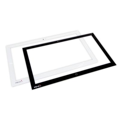 Jeu de vitres avant Control 16 (noir et blanc avec logo)