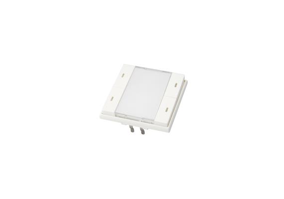 KNX-Bouton-poussoir 4 touches blanc