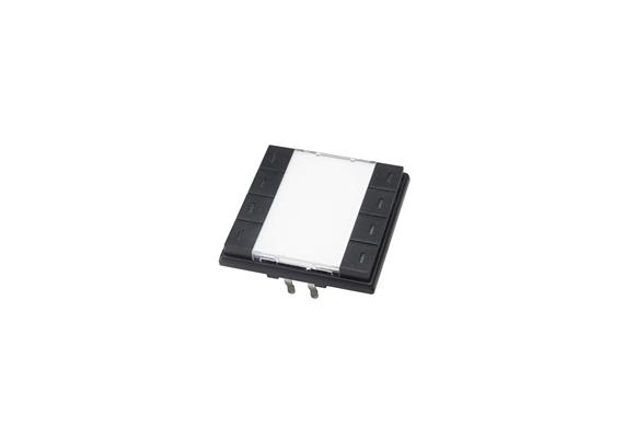 KNX-Bouton-poussoir 8 touches noir