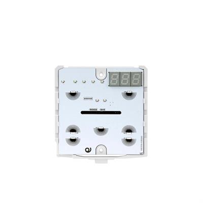 KNX Thermostat / hygrostat avec 7 touches blanc