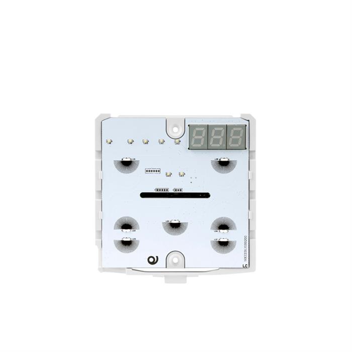 KNX Thermostat / hygrostat avec 7 touches blanc, Thermostats - Inyx AG