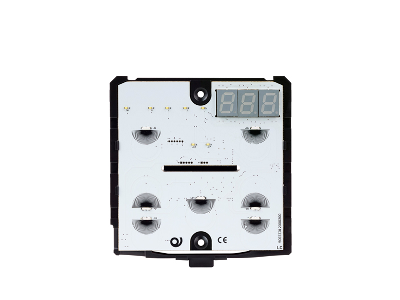 KNX Thermostat / hygrostat avec 7 touches noir, Thermostats - Inyx AG