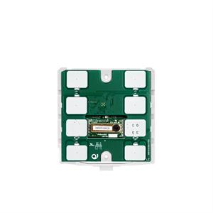 KNX Thermostat / hygrostat CO2 avec 6 touches blanc