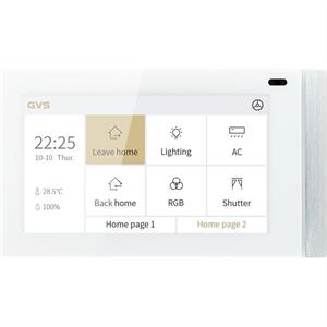 KNX Touch Panel V50 5" horizontalement blanc