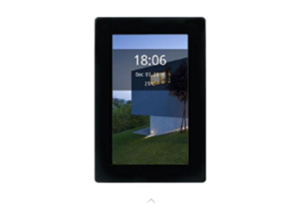 KNX Touchpanel 4.3" avec connexion Ethernet, Noir