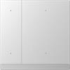 KNX WALTZ Bouton-poussoir 4 touches argent