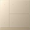 KNX WALTZ Bouton-poussoir 6 touches or