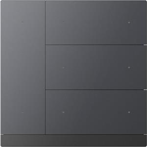 KNX WALTZ Bouton-poussoir 8 touches gris