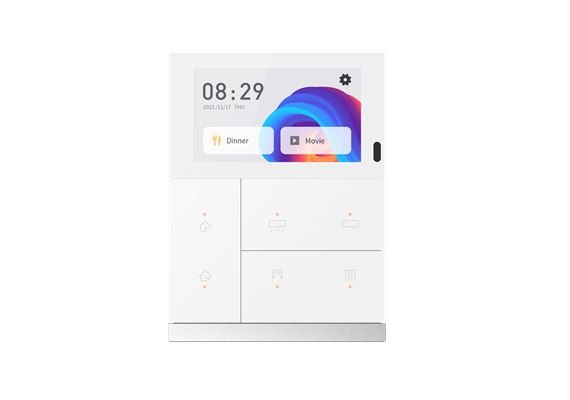 KNX WALTZ Touch+Pad plastique blanc