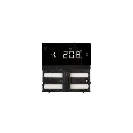 Multisensor, 4 canaux avec capteur de CO2, RGB Swiper Noir