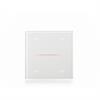 Recouvrem. verre LINE RGB 8 touches blanc mat