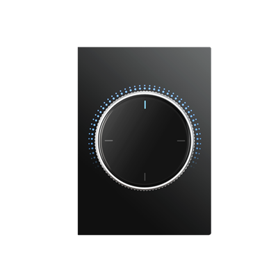 S7 – Bouton rotatif d’extension, noir