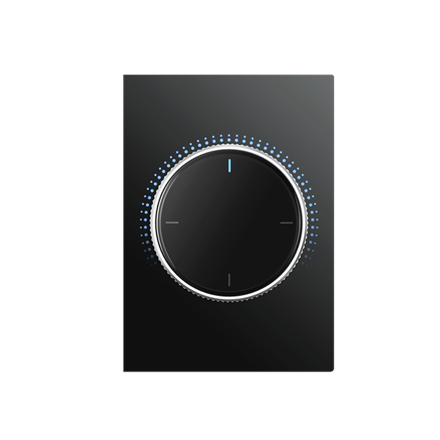 S7 – Bouton rotatif d’extension, noir