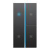 S7 - Extension de cache (4), verre noir, gravable
