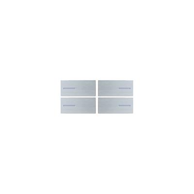 Set Couv. OL-U thermo- & humidistat,Métal Argenté