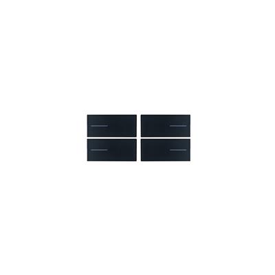 Set Couv. OL-U thermo- & humidistat, plast. Noir