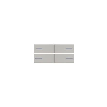 Set Couv. OL-U thermostat & humidistat, Fenix Beige