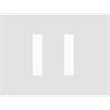 Set de 2 coverture, blanc mat pour CHPBD-06/55.x.00