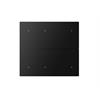 Set de 3 couvercles Waltz, métal, point, noir