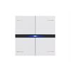 Set de 4 Coverture OL-U, Plastique Blanc