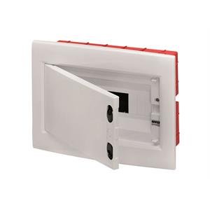 Tableau él. encastré, complet, blanc, 18TE