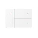 Touch Pad Set de touches, métal blanc, point
