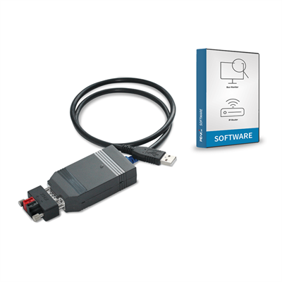 USB-Connector incl. KNX-WAGO 243-211-adaptateur scellé