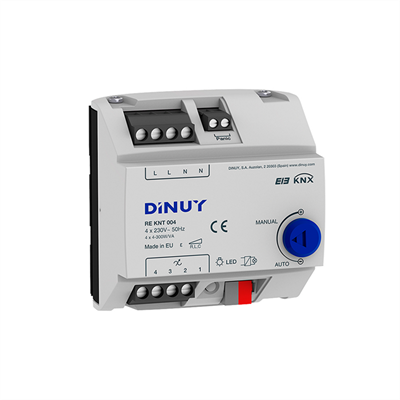 4-CHANNEL RLC+LED DIMMING ACTUATOR