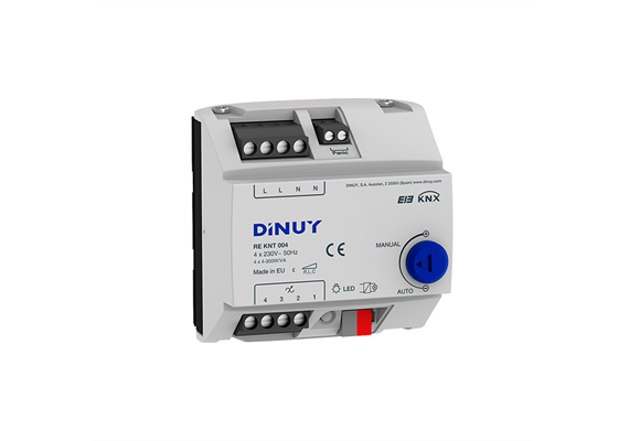 4-CHANNEL RLC+LED DIMMING ACTUATOR