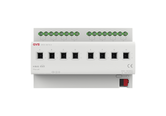 Attuatore commutazione Secure, 8 canali 16A/C-Last