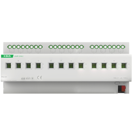 Attuatore di commutazione a 12 canali 16A/C-Last