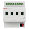 Attuatore di commutazione a 4 posizioni 16A/C-Last KNX Secure