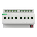 Attuatore di commutazione a 8 posizioni 16A/C-Last KNX Secure