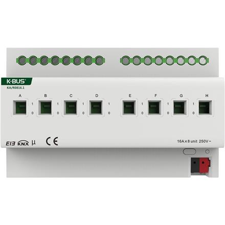 Attuatore di commutazione con misura di corrente a 8 canali 16A/C-Last