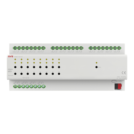 Attuatore multifunzione a 16 canali 10A/C-Last KNX Securo