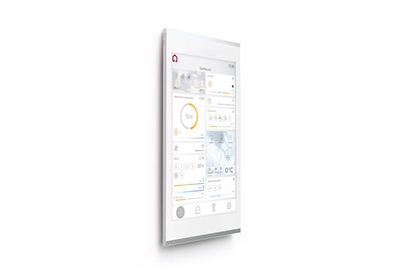 Controlmicro 8'' KNX Touch Panel POE, bianco