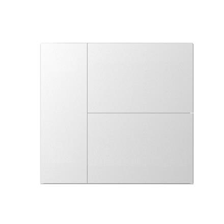 Coperchio Waltz, 6 canali, Metallo, non incisa, arg.