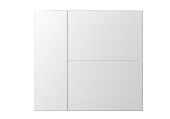 Coperchio Waltz, 6 canali, Metallo, non incisa, arg.