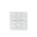 Copertura di vetro bianca con barra RGB a 10 canali per simboli