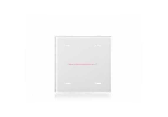 Copertura di vetro LINE RGB a 8 canali bianca