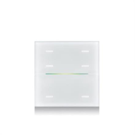 Copertura in vetro Termostato/umidostato RGB,Bianco